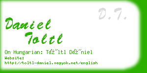 daniel toltl business card